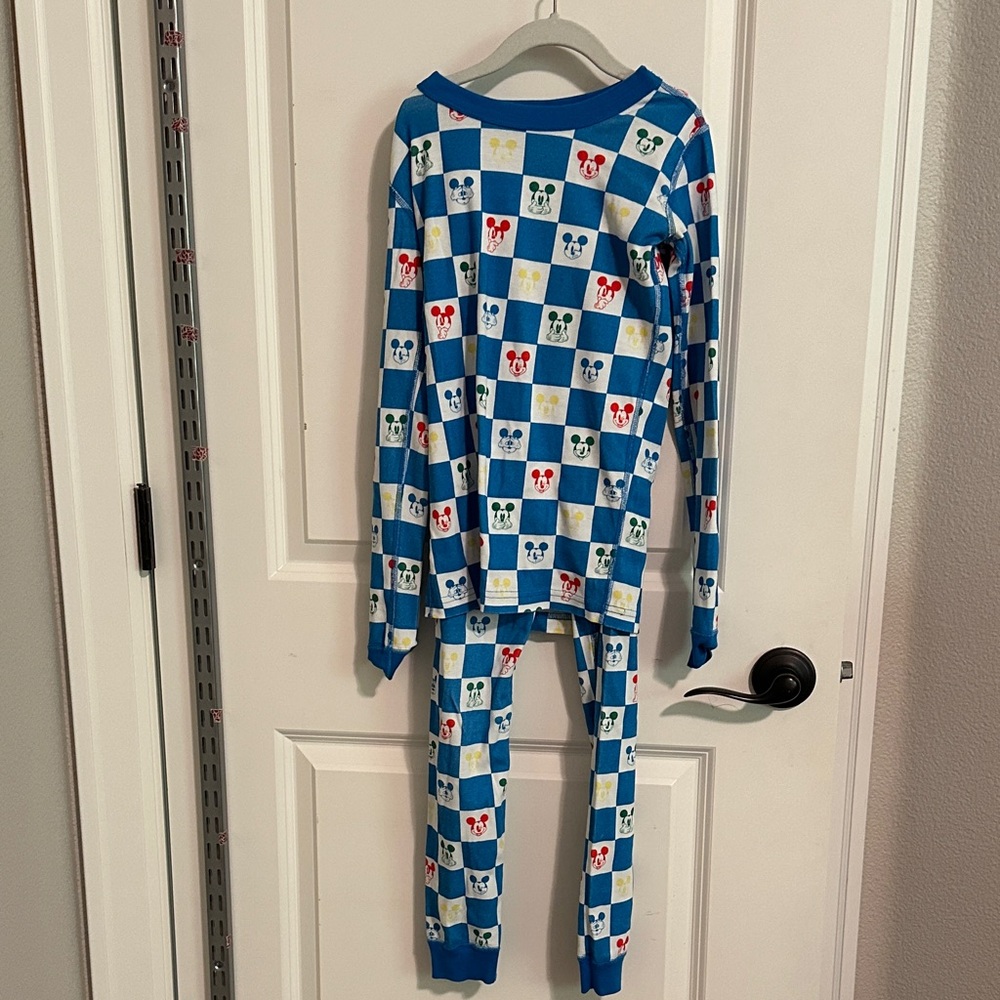 Hanna Andersson x Disney Blue and White Pajama set